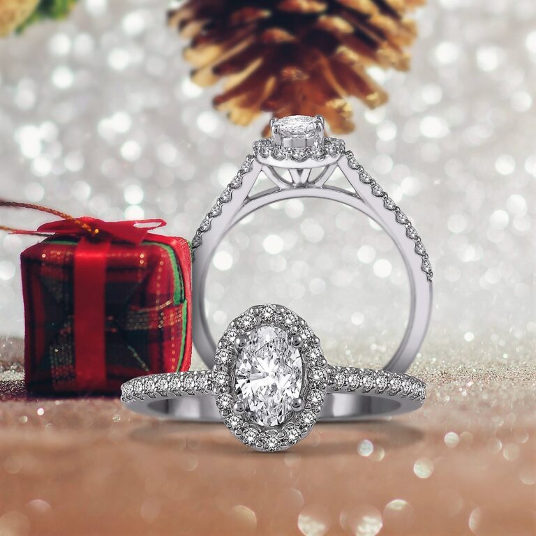 the best oval diamond engagement rings in Dallas