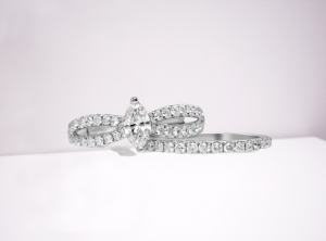 Sparkling Marquise Engagement Ring in Dallas