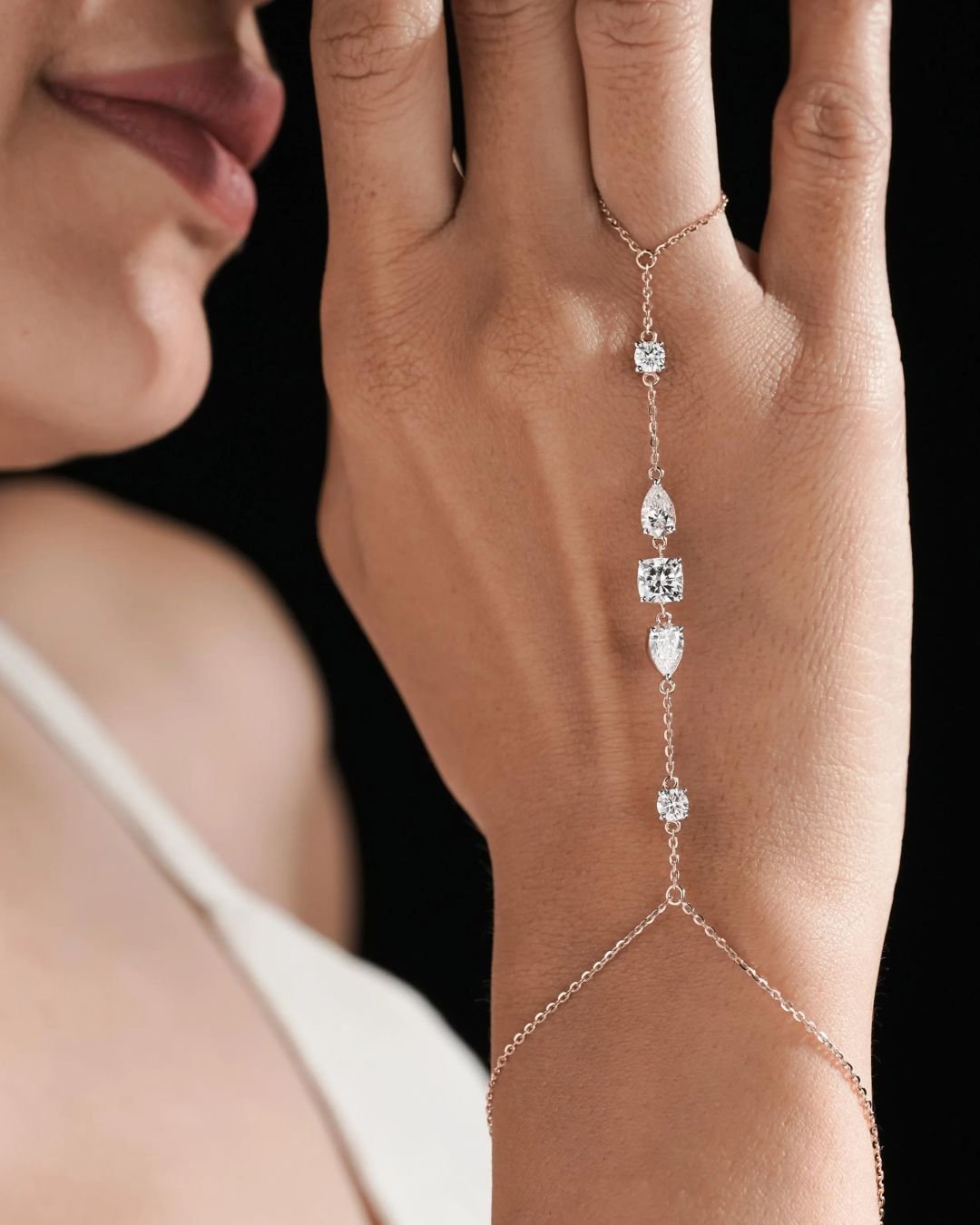 Multi Shape Hand Harness Bracelet